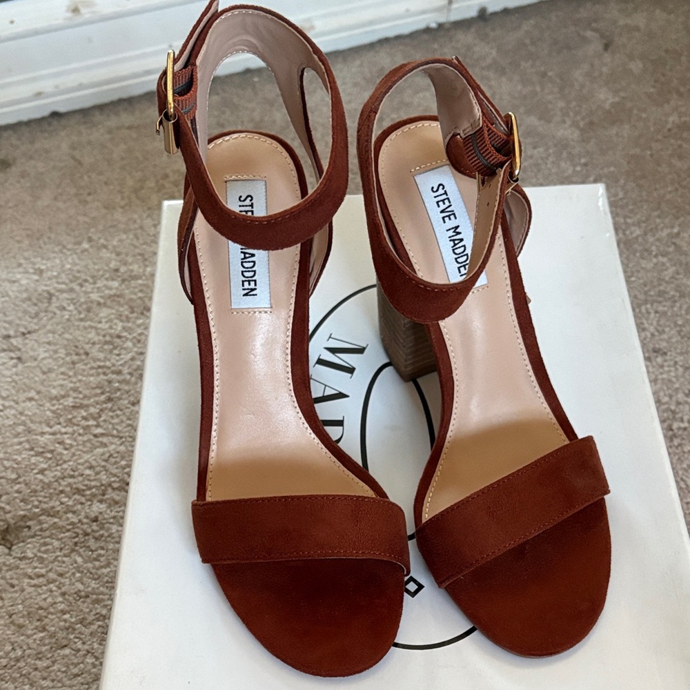 Steve Madden Women's Rust Heeled Sandals
